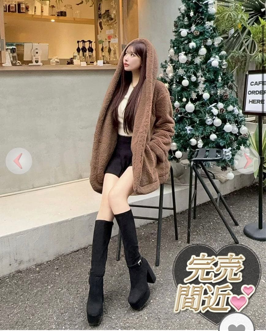 シェリミー テディファーコート コート【完売品】