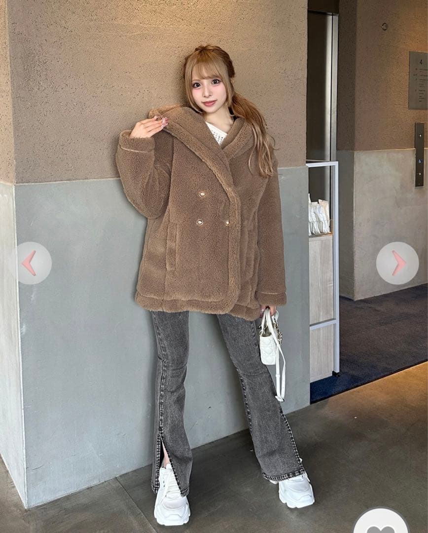 シェリミー テディファーコート コート【完売品】