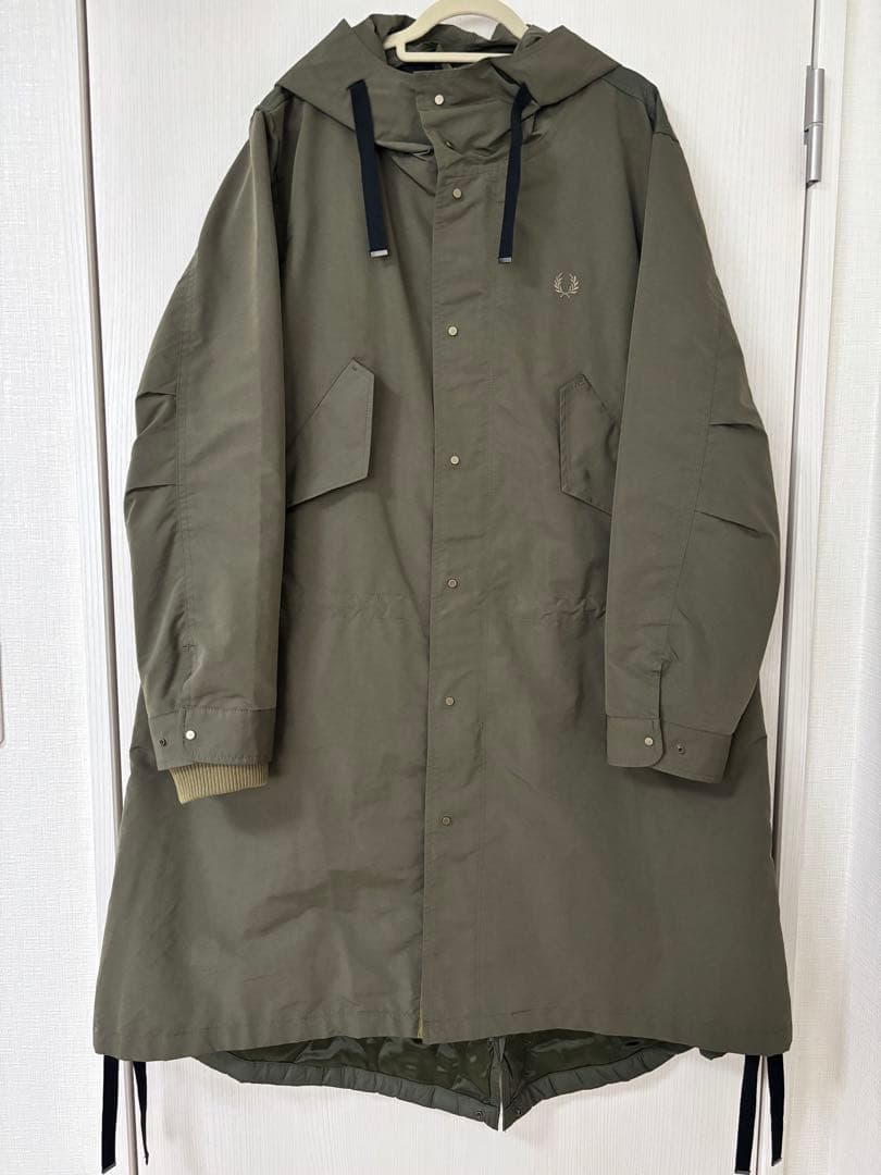 【美品】FRED PERRY フレッドペリー モッズコート　秋　レディース