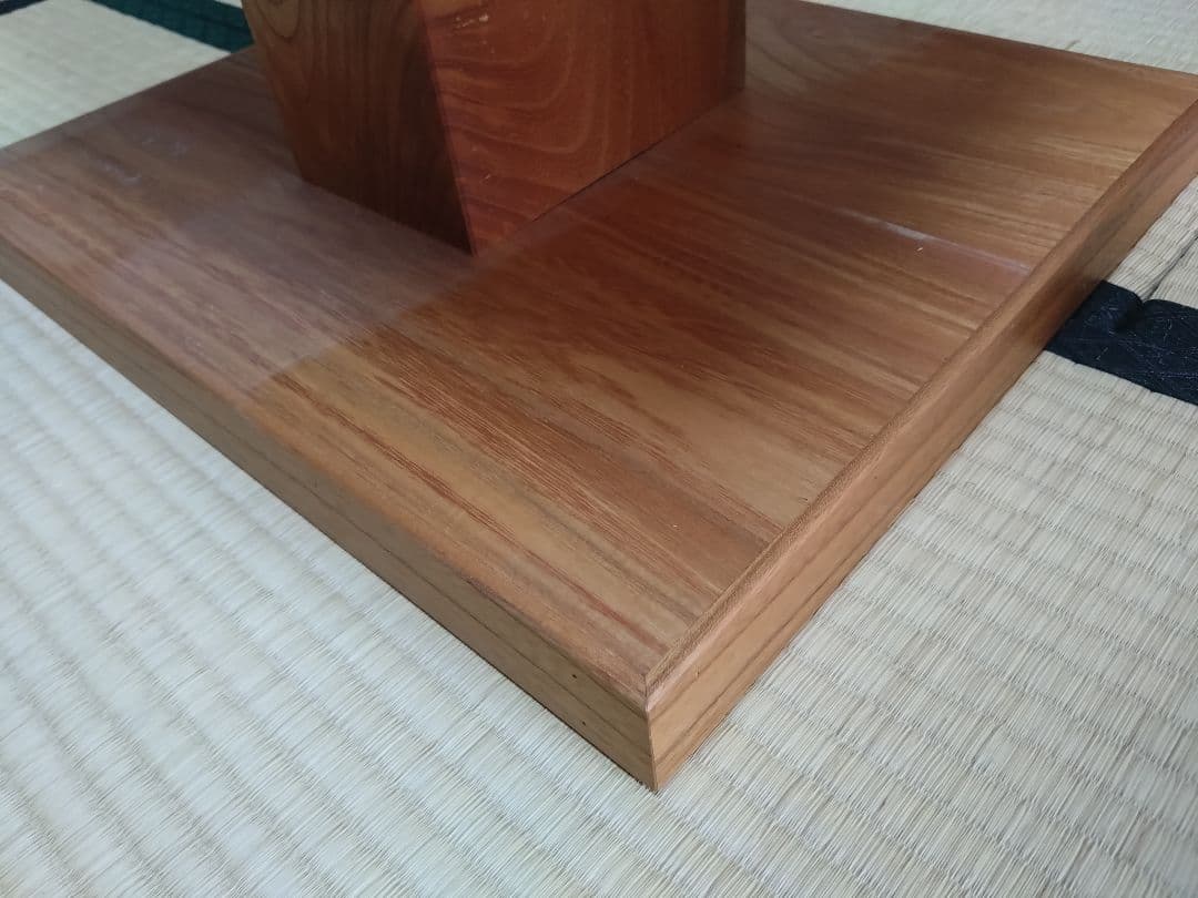 ケヤキスピーカースタンド