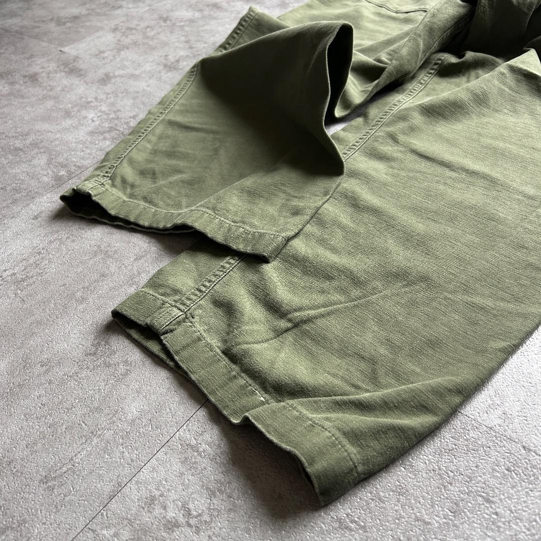 70s アメリカ軍 OG107 ベイカーパンツ 34×29