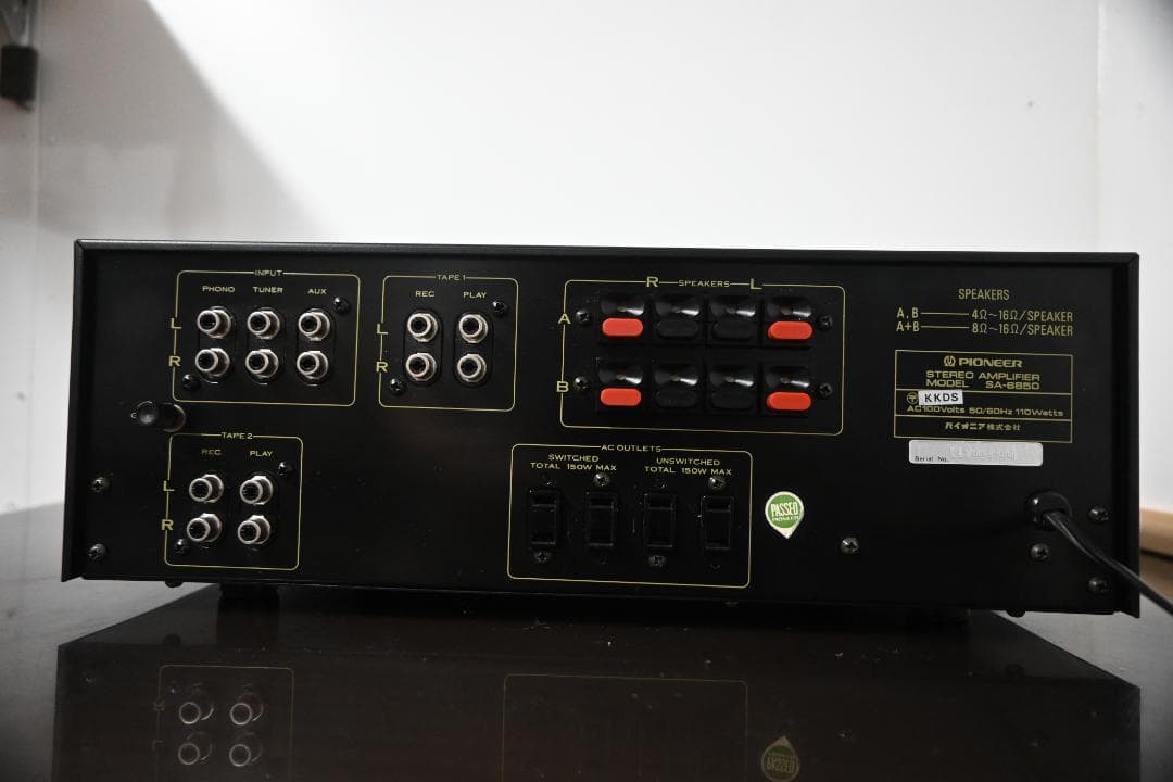 PIONEER プリメインアンプ SA-6850【整備品　動作品　美品】