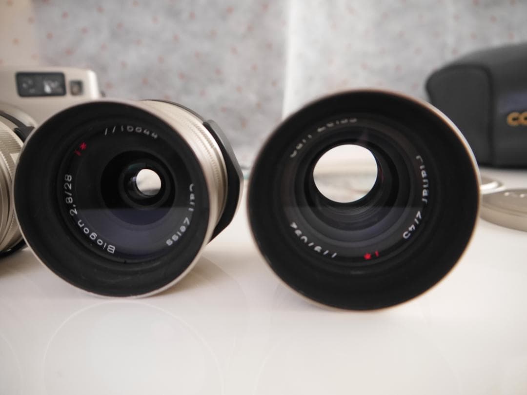 レジファインダーカメラ CONTAX-G2セット(21,28,45mm)良品