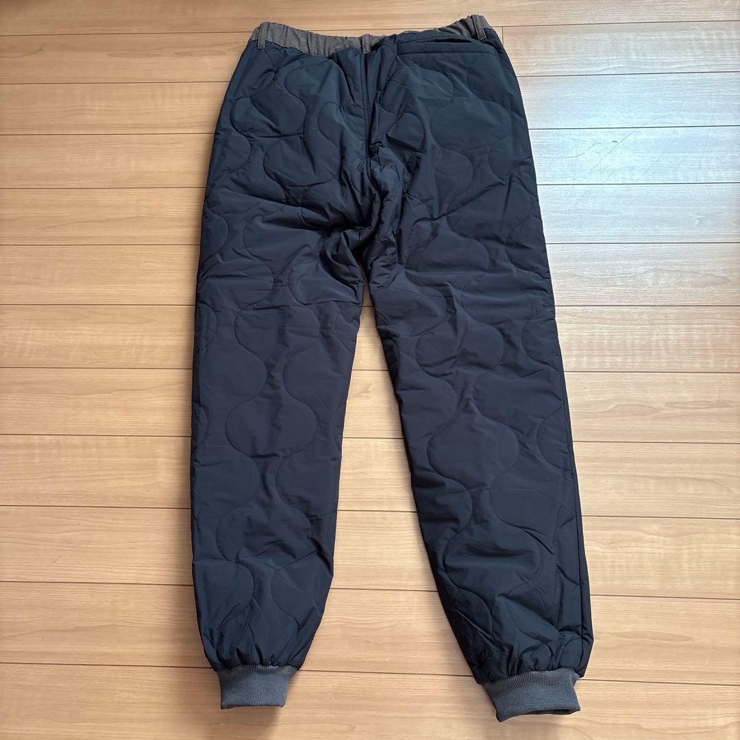 クリフメイヤー中綿キルトクライミングパンツ（ブラック）メンズL（レディースXL）
