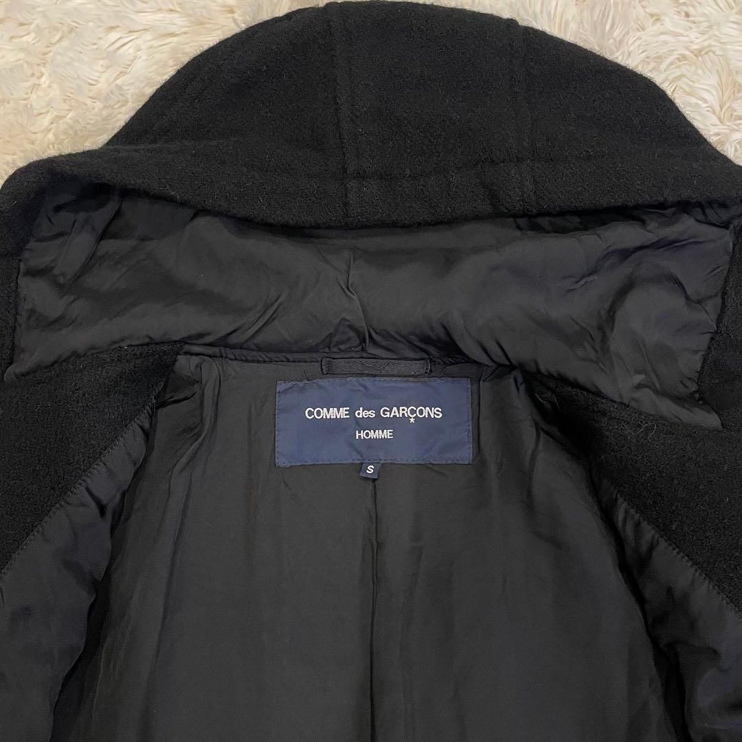 コムデギャルソン オム メンズ M相当 ダッフルコート ダークネイビー