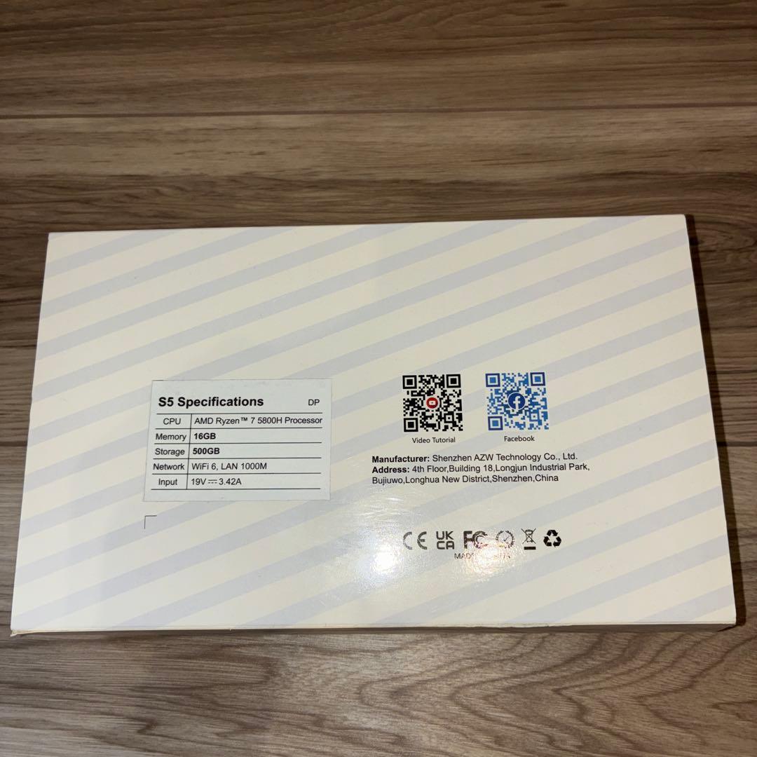 TRIGKEY ミニPC AMD Ryzen 7 5800H （値下げ中）