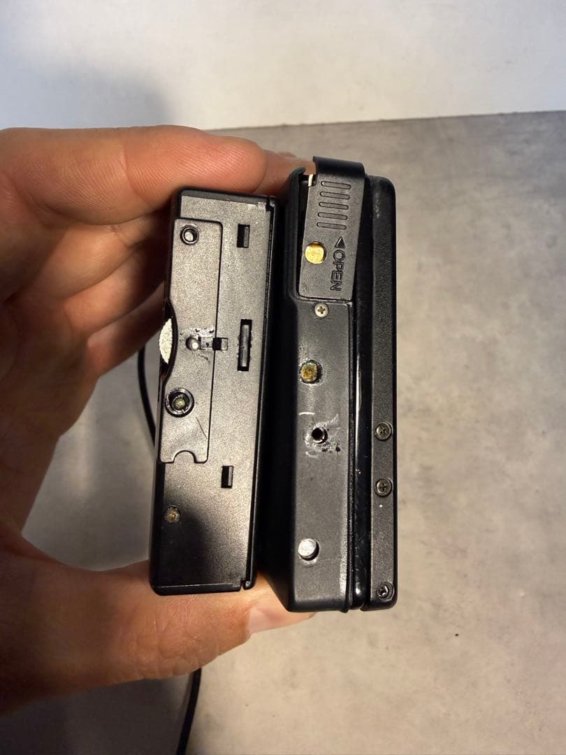 SHARP PiU JC-S100 カセットプレーヤー 日本製 90s ジャンク