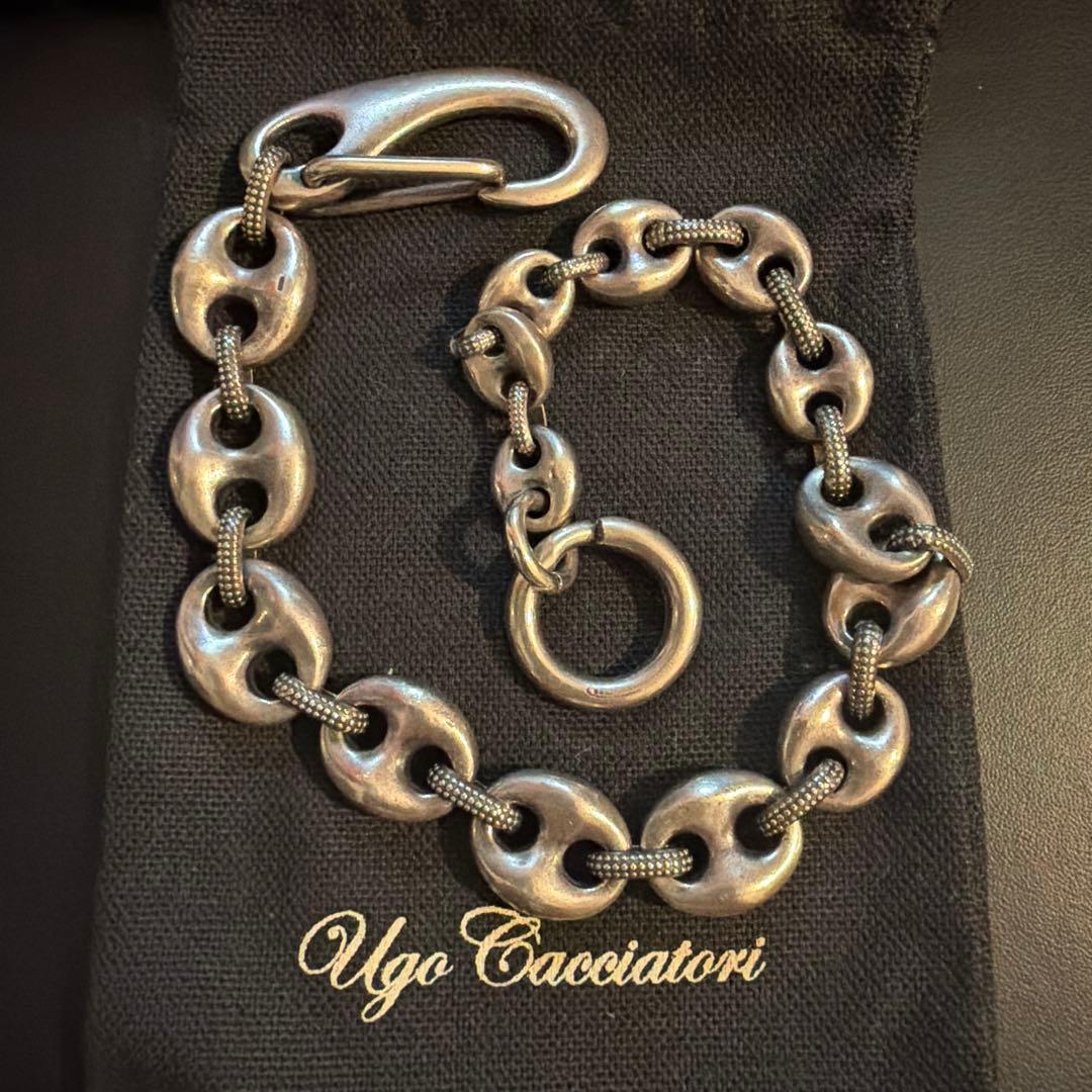 箱付き Ugo Cacciatori MARINE WALLET CHAIN