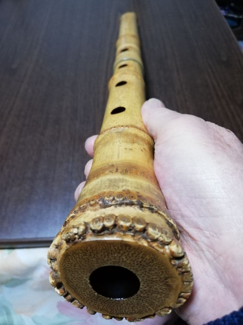 尺八　琴古　竹治5穴 　1.8寸約54㌢