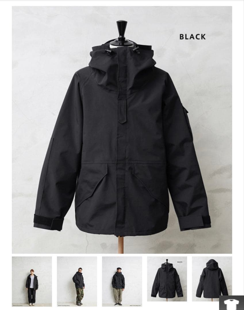 WAIPER ECWCS GEN1 PARKA L ブラック 良品