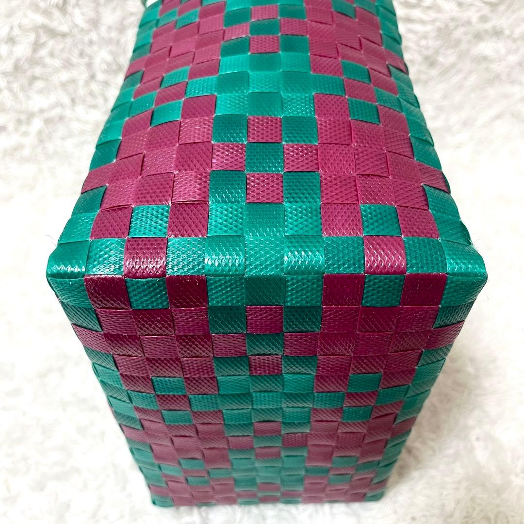 ✨定番品✨MARNI マルニ ピクニックバッグ カゴバッグ ジャージーハンドル