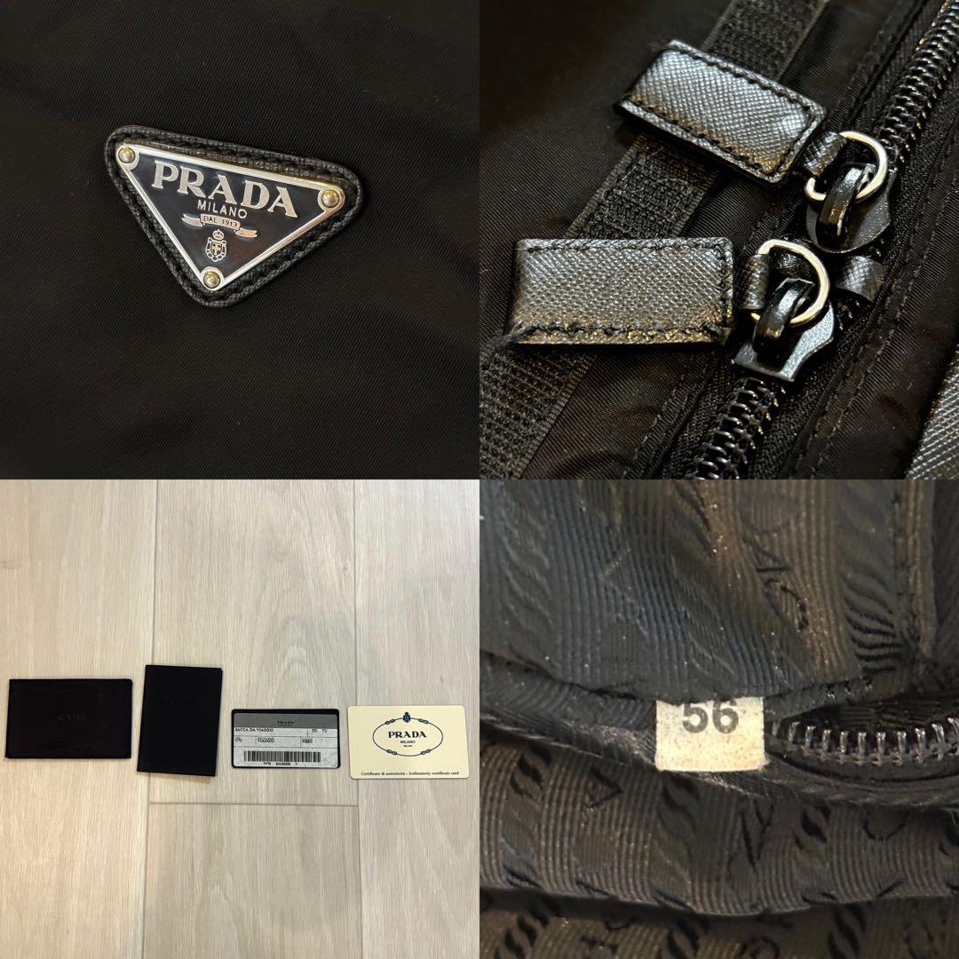 【美品✨】プラダ PRADA 2wayボストンバッグ ナイロン 黒