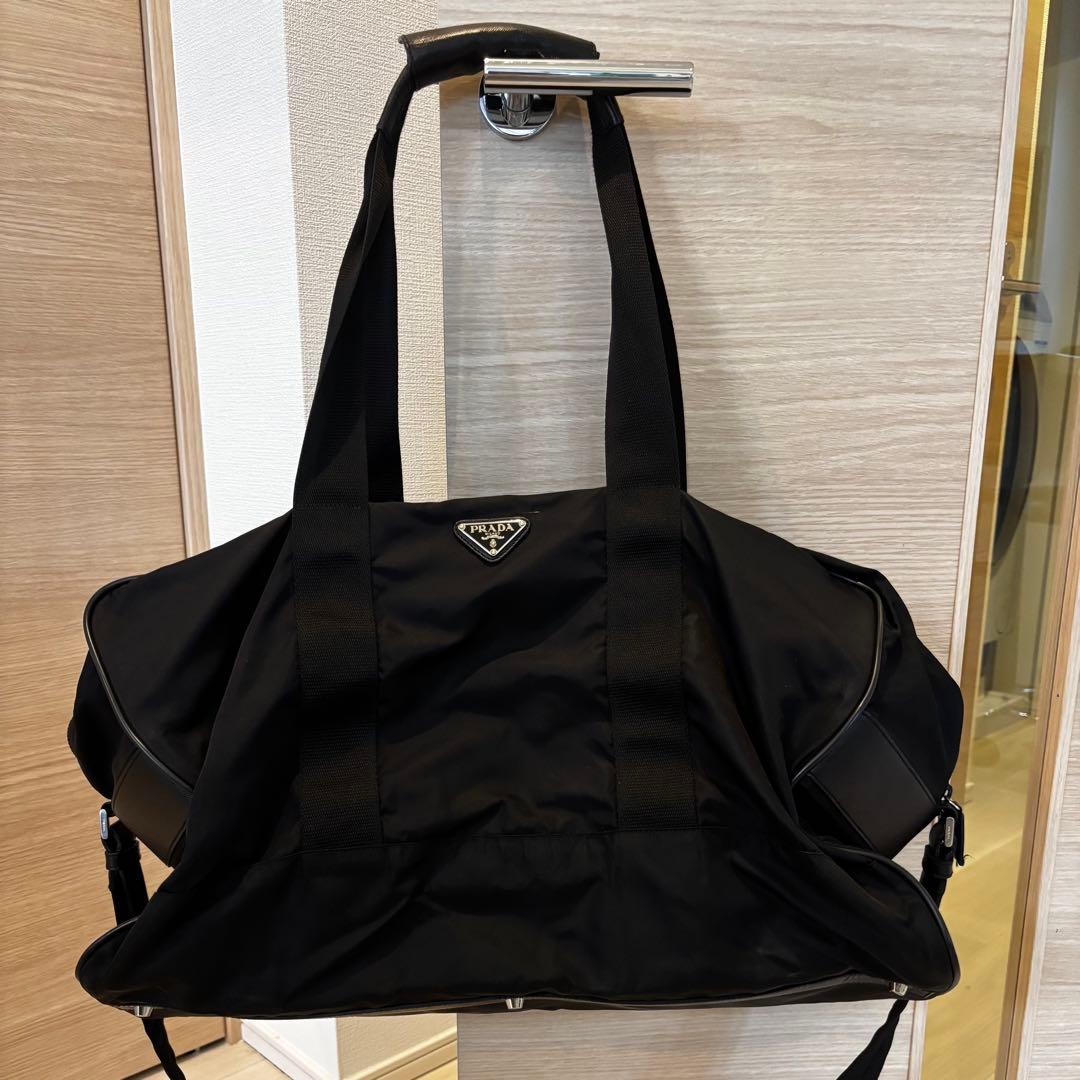 【美品✨】プラダ PRADA 2wayボストンバッグ ナイロン 黒
