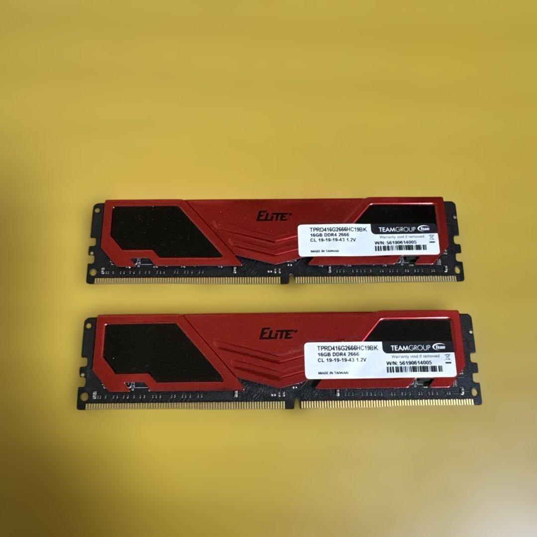 DDR4 メモリ 16GB×2