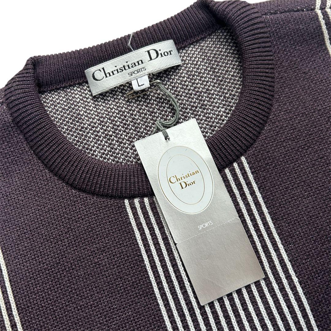 トップス 90s Christian Dior Sports wool knit
