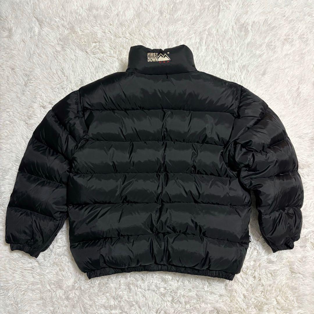 【美品】FIRSTDOWN ファーストダウン ダウンジャケット リバーシブル M