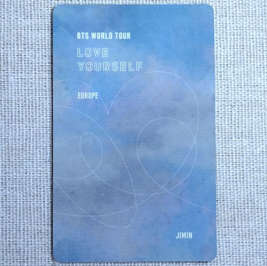 BTS LYS EUROPE DVD JIMIN トレカ