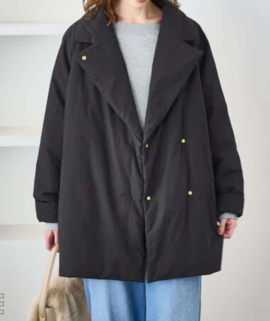 ロペピクニック今期購入2WAY中綿テーラードコート