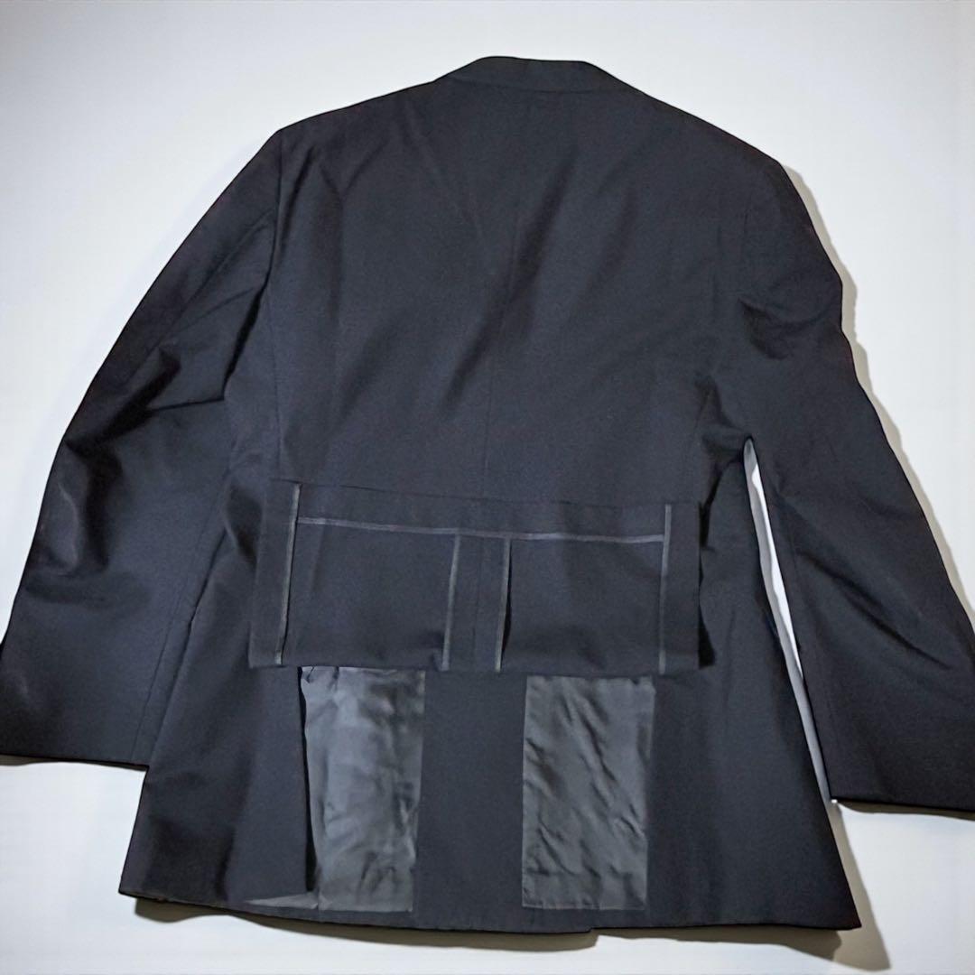 ジェイプレス 紺ブレ ダブルジャケット 金ボタン L相当 ウール100%日本製