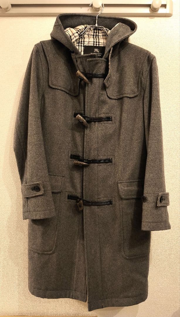 【BURBERRY BLACK LABEL】カシミア混　中綿ダッフルコート