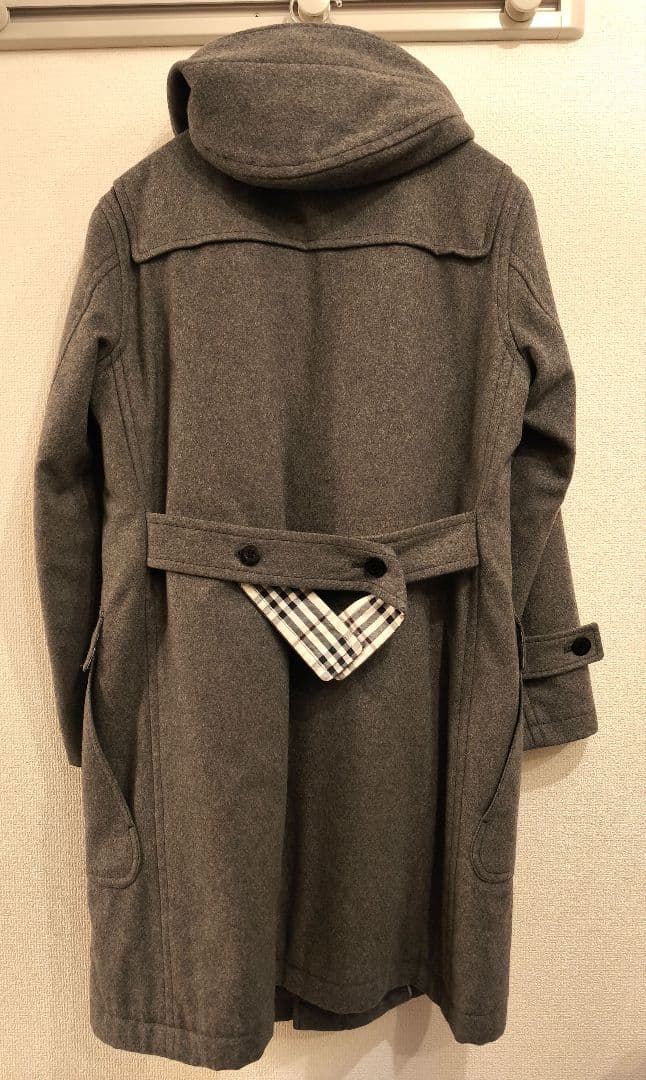 【BURBERRY BLACK LABEL】カシミア混　中綿ダッフルコート