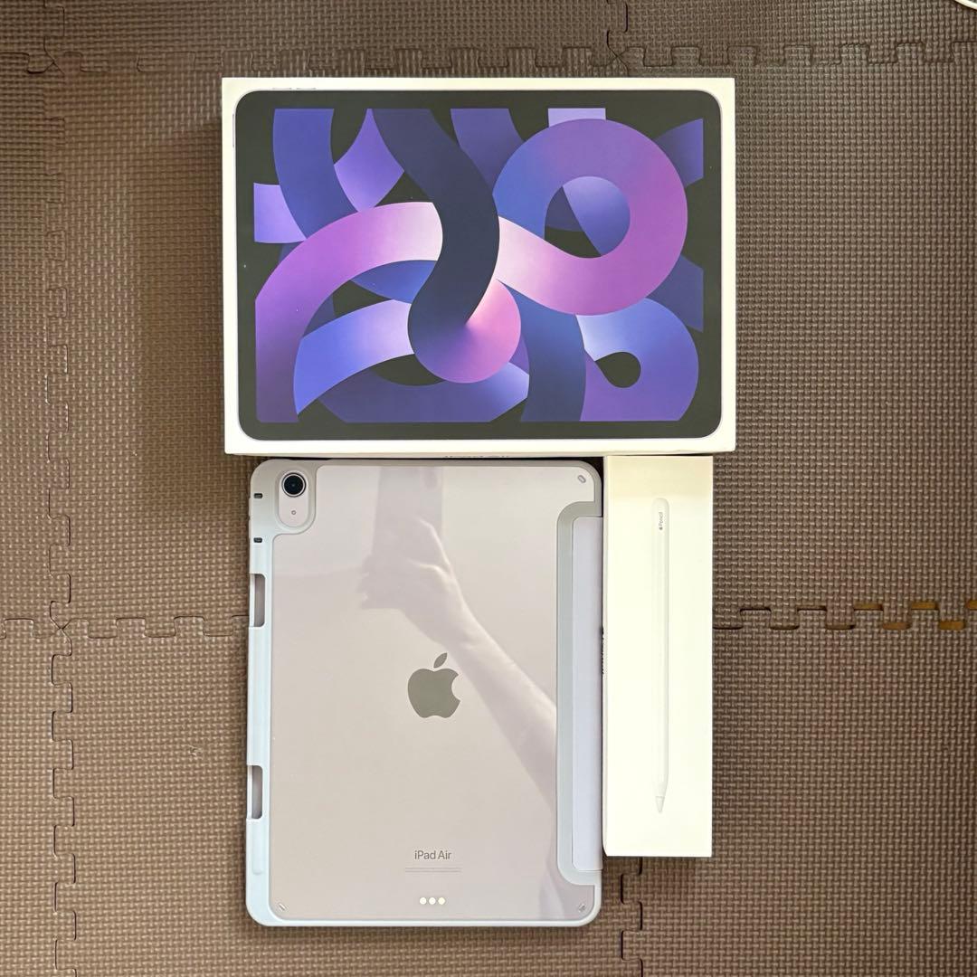 iPad Air 第5世代 64GB　Apple Pencil2 ＆ ケース付き