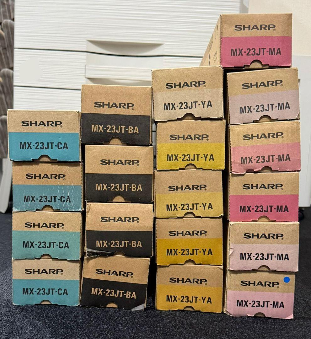 SHARP トナーカートリッジ MX-23JT-BA-CA/YA/MA セット