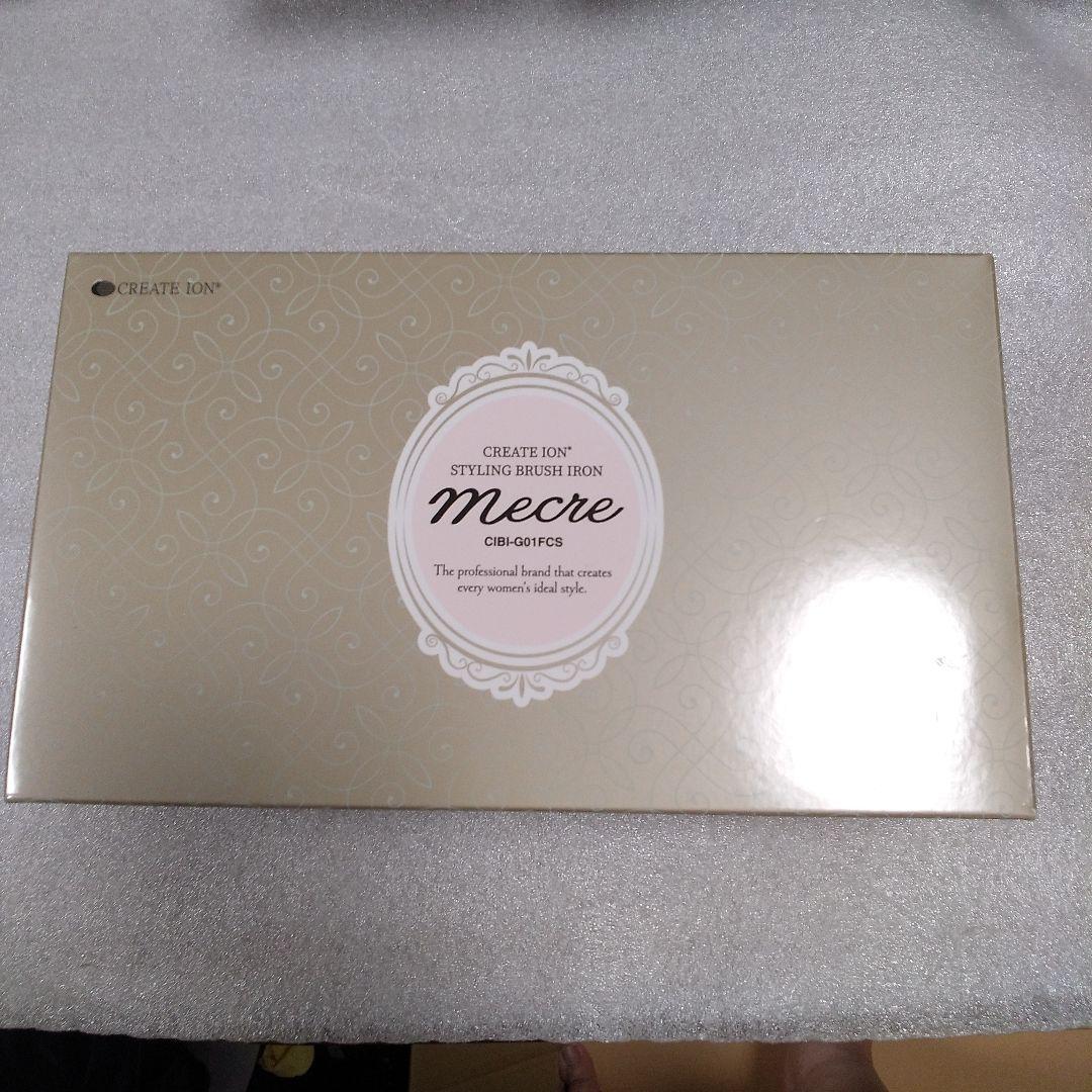 クレイツ イオン スタイリング mecre ブラシ アイロン 新品