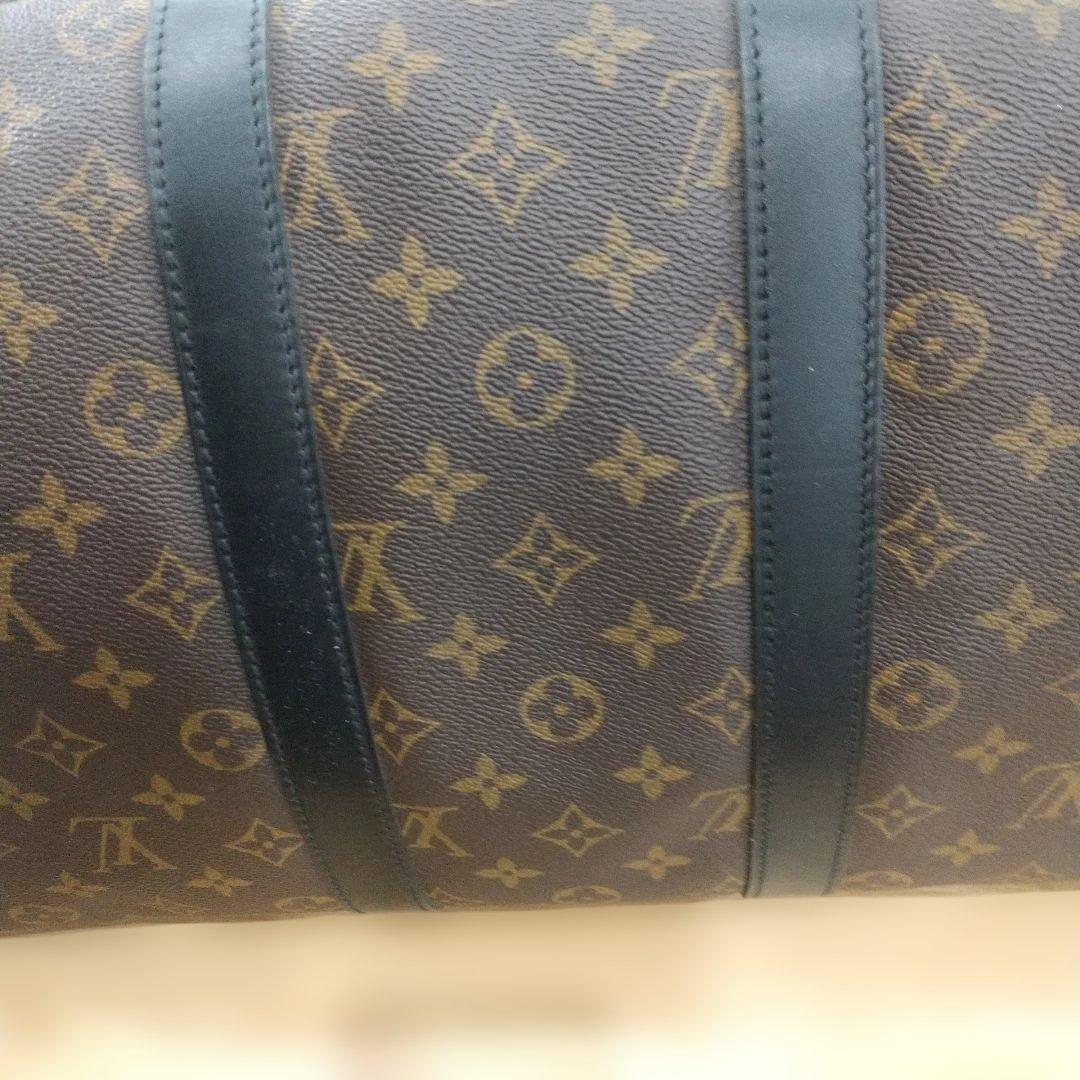 極美品 ヴィトン キーポル バンドリエール 45 モノグラム マカサー
