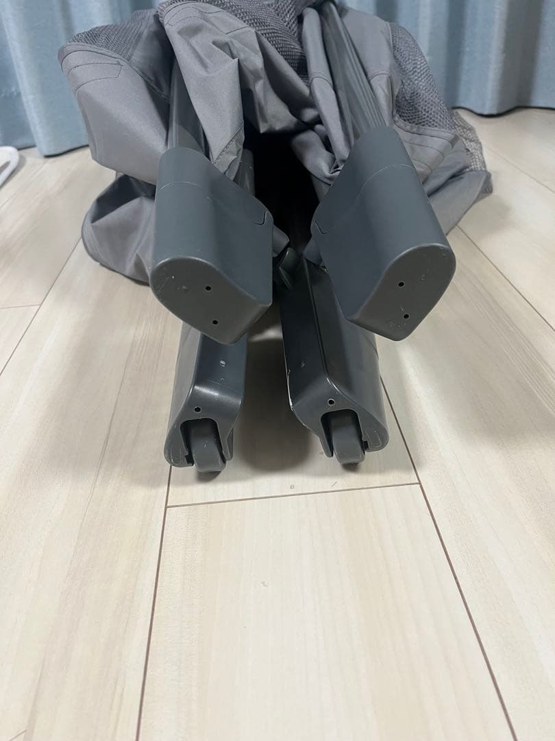 ApricaココネルエアープラスAB ベビーベッド グレー