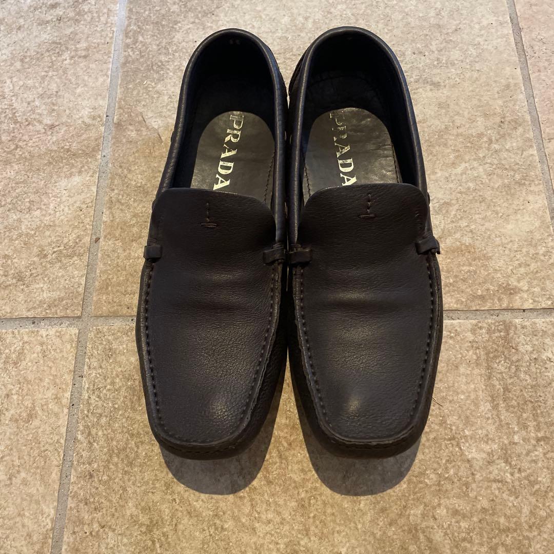 PRADA ドライビングシューズ ブラック