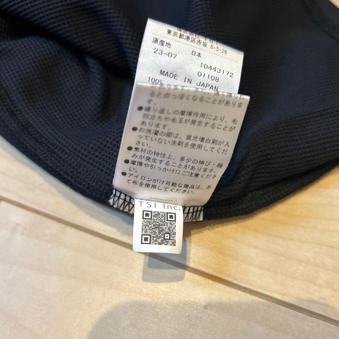 【24時間限定】パーリーゲイツモックネック（ブラック×ピンク）