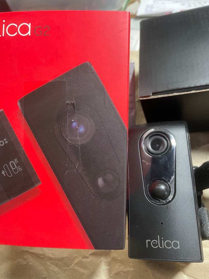 SREE RNLA076C モバイルスマートカメラ リリカG2 防犯　カメラ