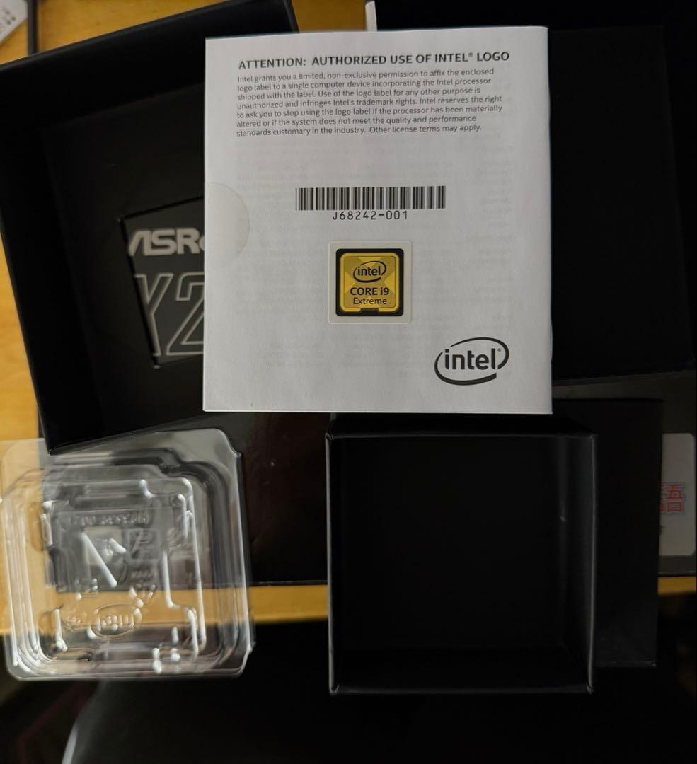 X299E-ITX/ac + Core i9 7980XE + 128GBメモリ