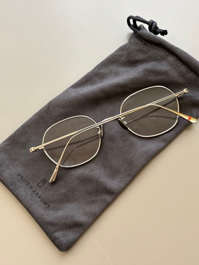 【最終値下げ】Zoff｜UNITED ARROWS メタルフレーム カラーレンズ