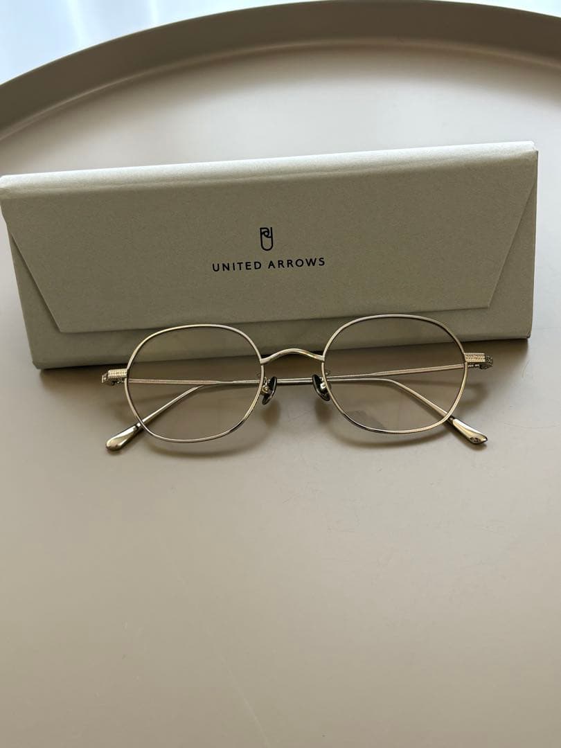 【最終値下げ】Zoff｜UNITED ARROWS メタルフレーム カラーレンズ