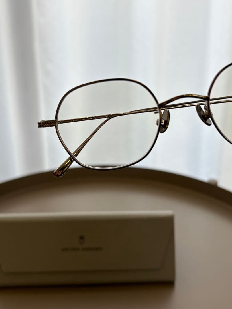 【最終値下げ】Zoff｜UNITED ARROWS メタルフレーム カラーレンズ