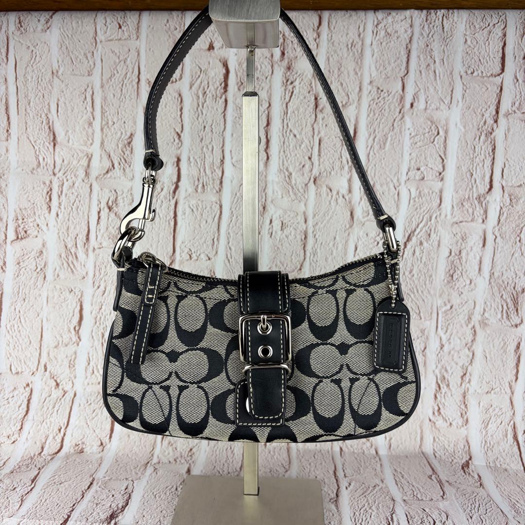 COACH シグネチャー　アクセサリーポーチ　ワンショルダー　6362 ソーホー