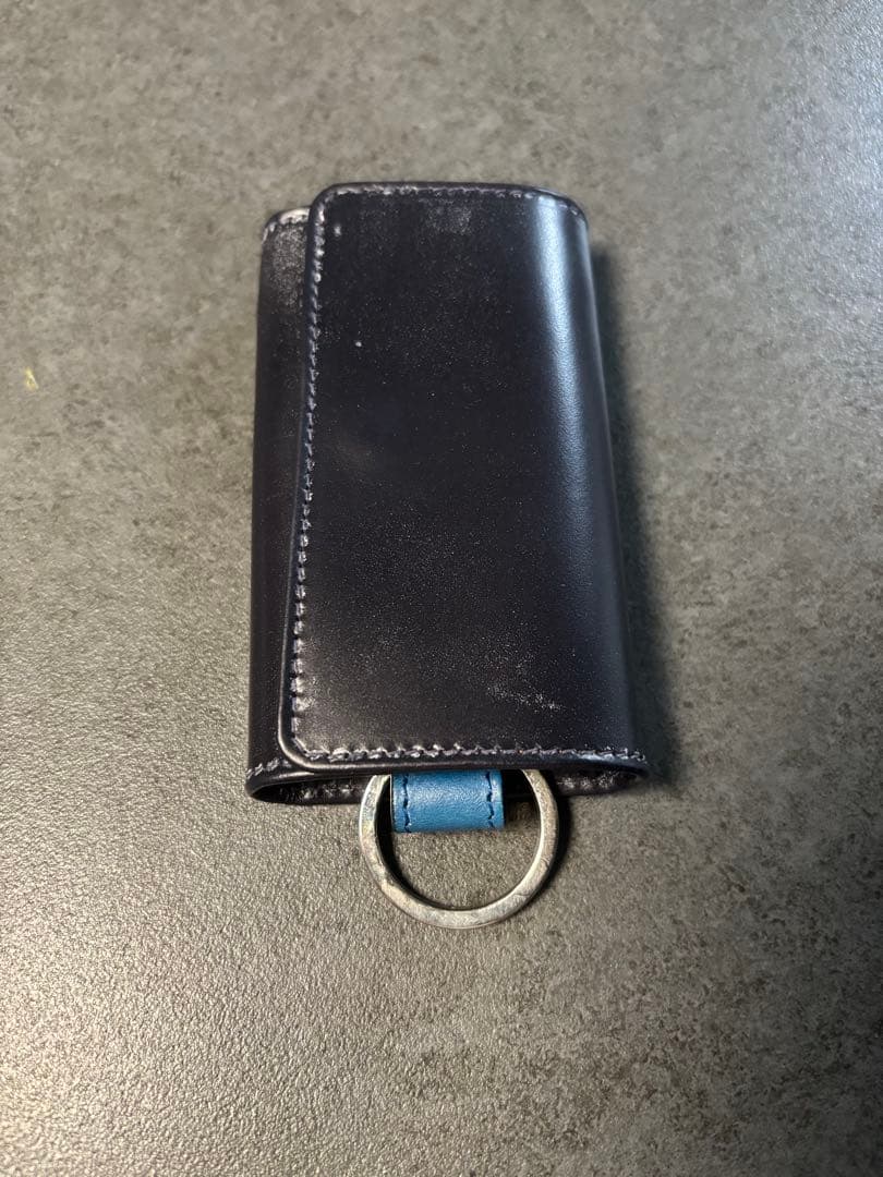 【豆柴ページ】Whitehouse Cox ブライドルレザー キーケース