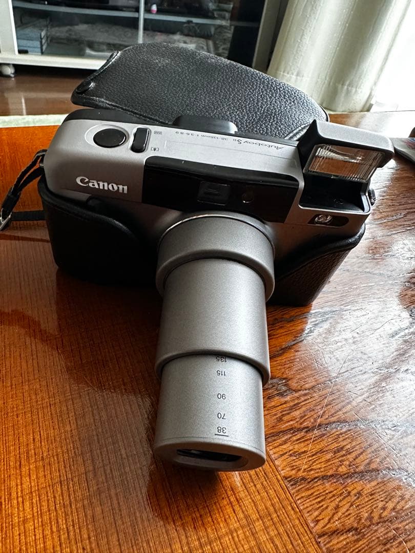 Canon Autoboy パノラマSII フィルムカメラ　ケース・フィルム1本