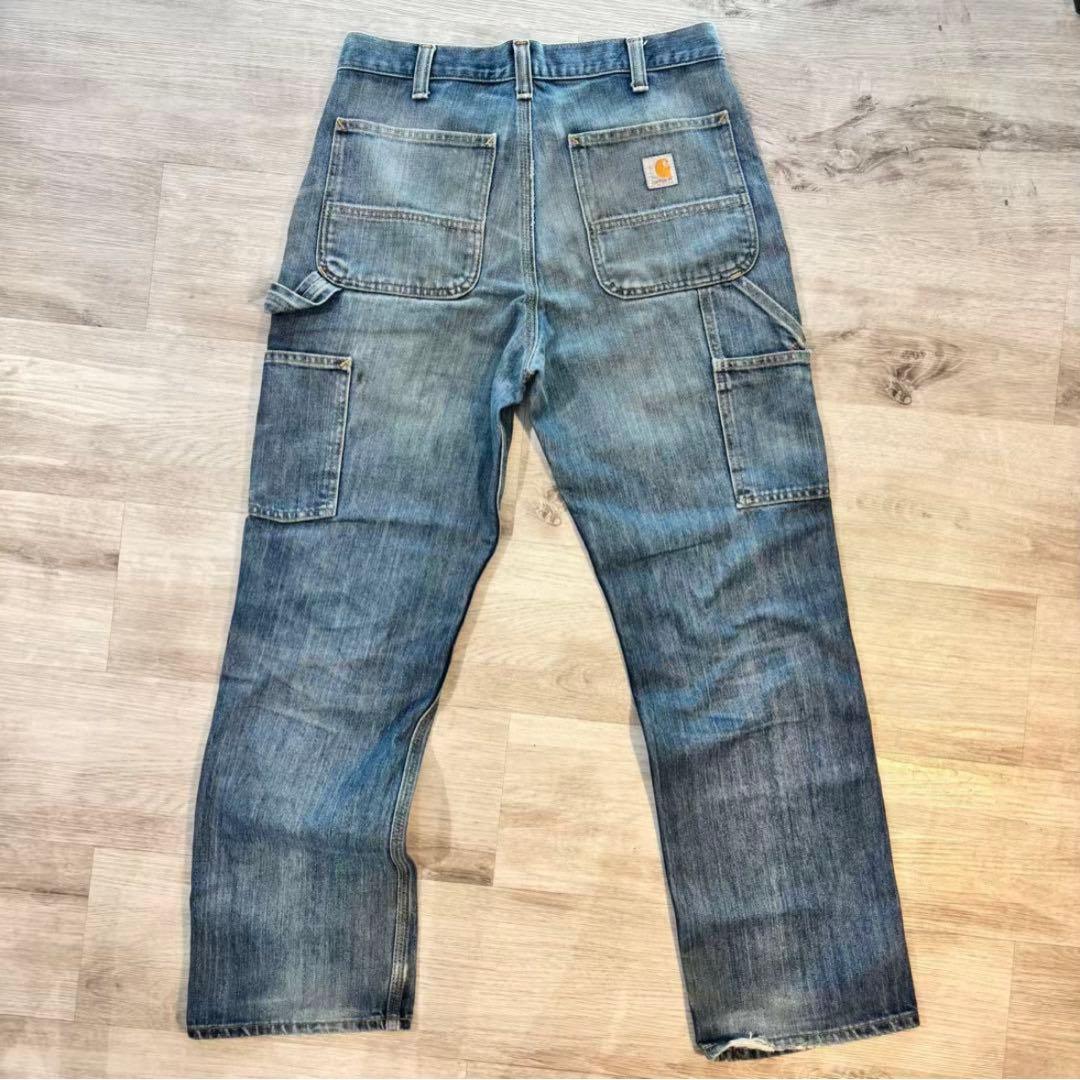 Carhart ダブルニー デニム　w32 l30