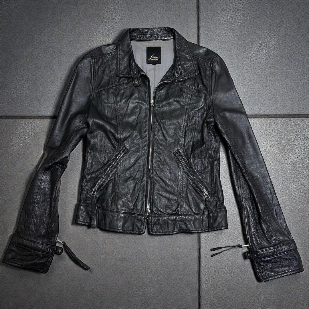 ジャケット・アウター 00s archive TORNADO MART leather jacket