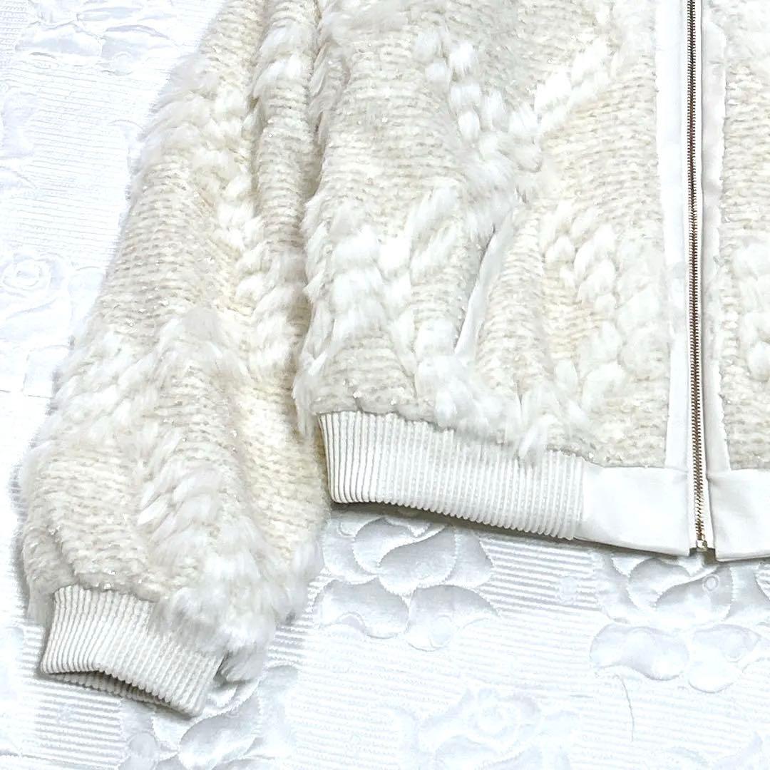 極美品❤︎GRACE CONTINENTAL ファーツイードジャケット ゆったり