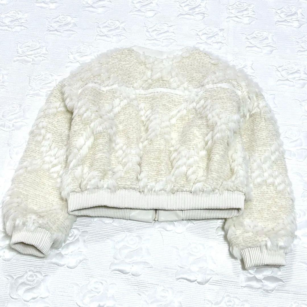 極美品❤︎GRACE CONTINENTAL ファーツイードジャケット ゆったり