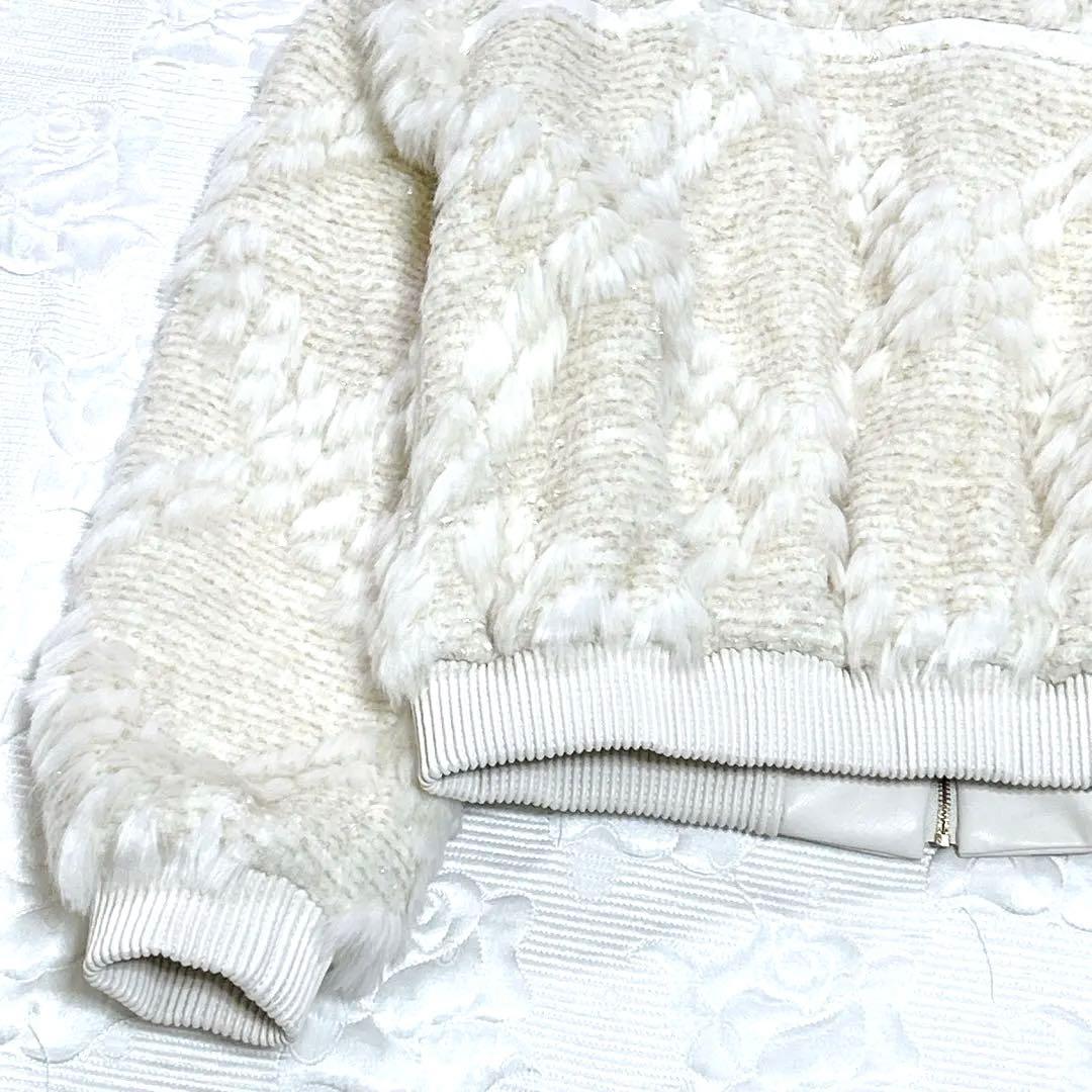 極美品❤︎GRACE CONTINENTAL ファーツイードジャケット ゆったり