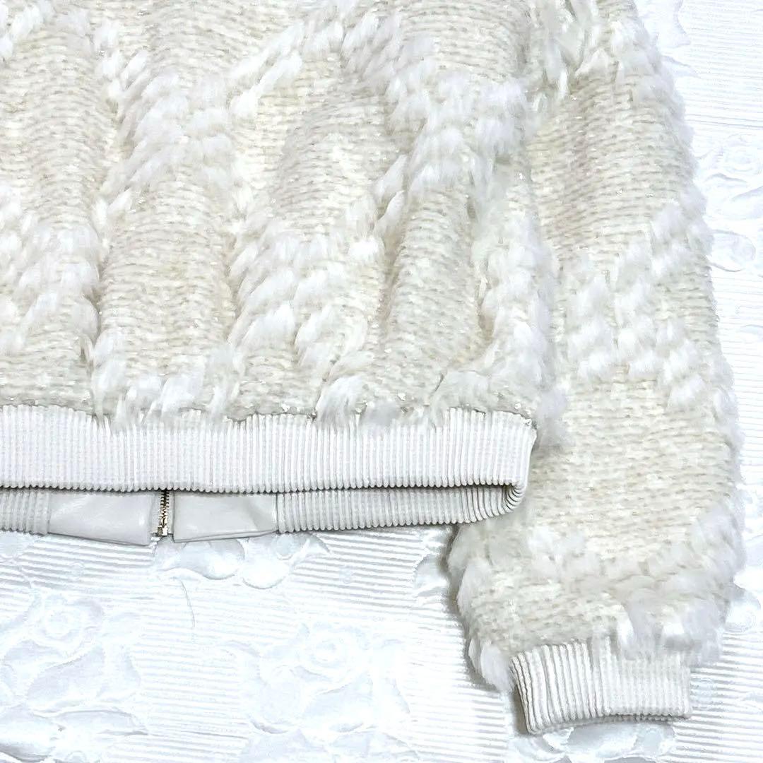 極美品❤︎GRACE CONTINENTAL ファーツイードジャケット ゆったり