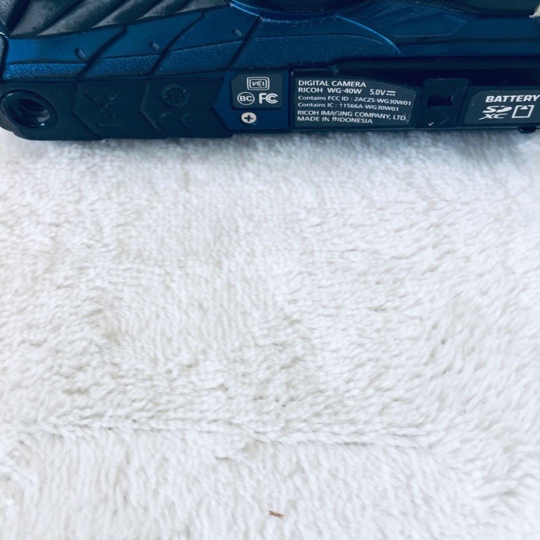 箱付 RICOH WG-40w 防水 防塵 耐衝撃 現場 タフカメラ Wi-Fi