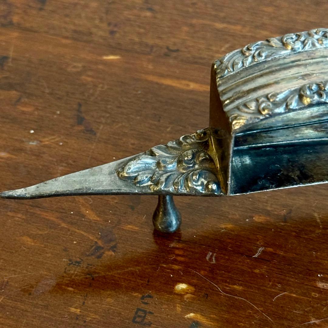 1835年 英国製 オールドシェフィールド キャンドルスナッファー シルバー