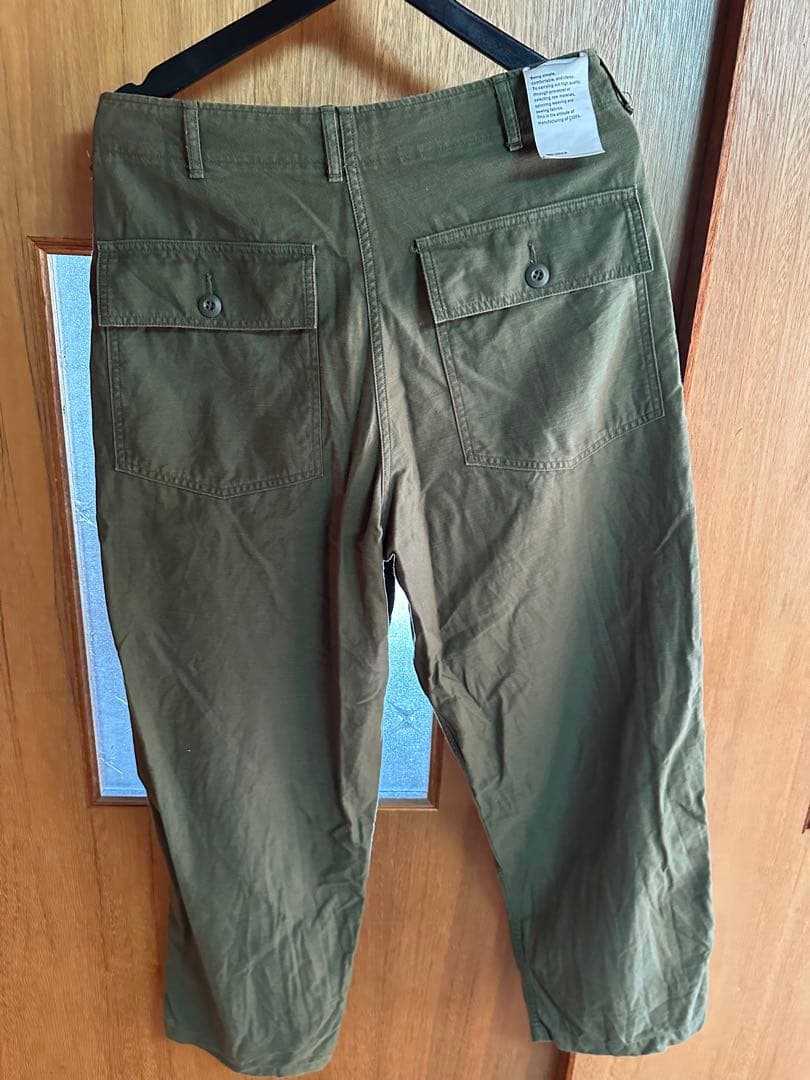 CIOTA (シオタ) スビンコットン バックサテン ベイカーパンツ