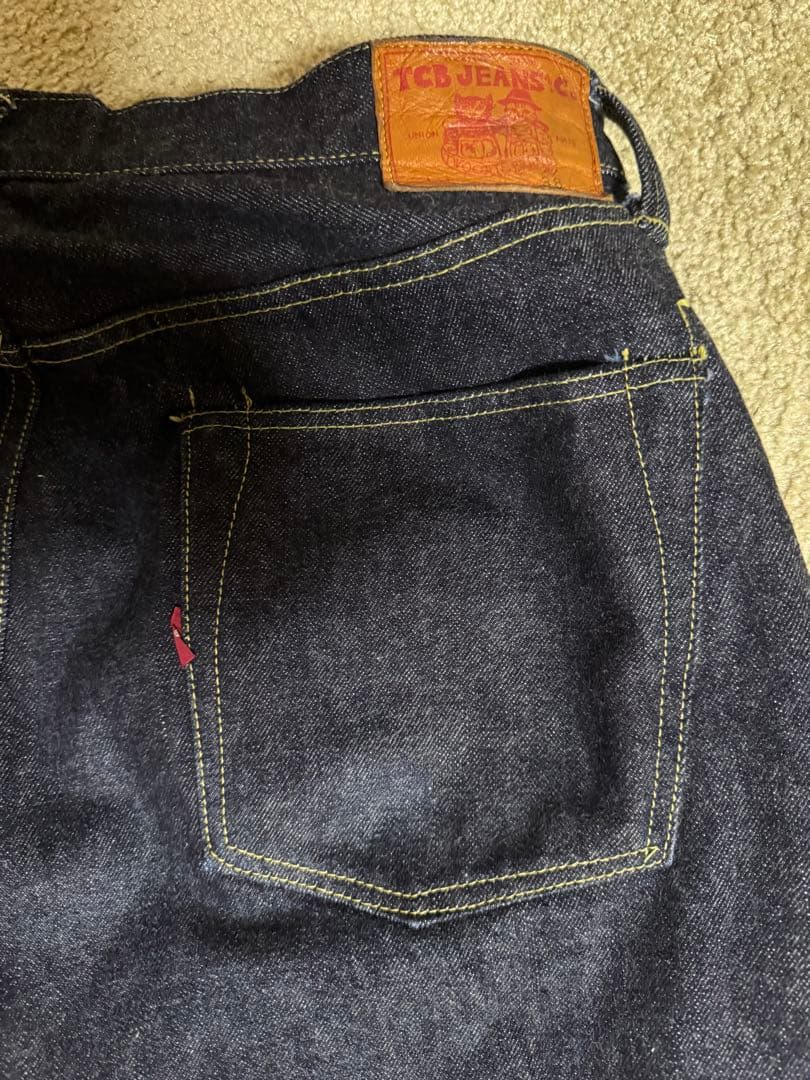 TCB S40s W38 赤タブ